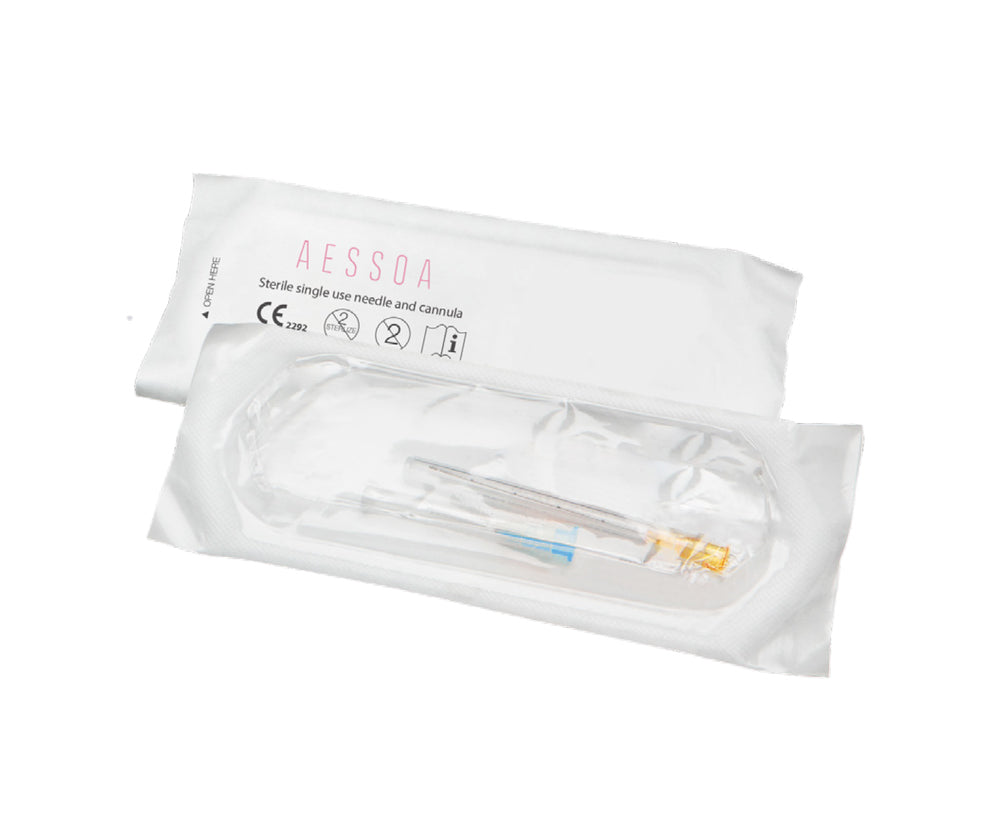 25G 50MM AESSOA MICRO CANNULA 20STK